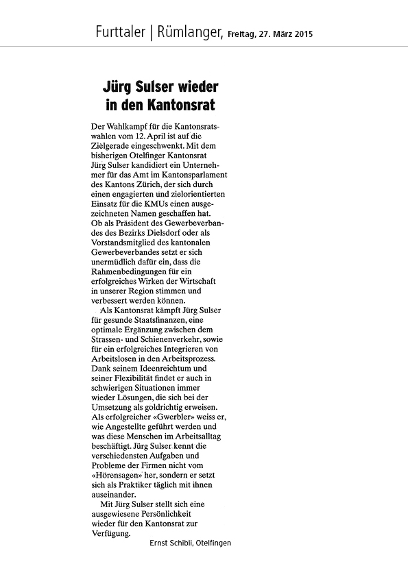 Leserbrief Ernst Schibli Furttaler_2703